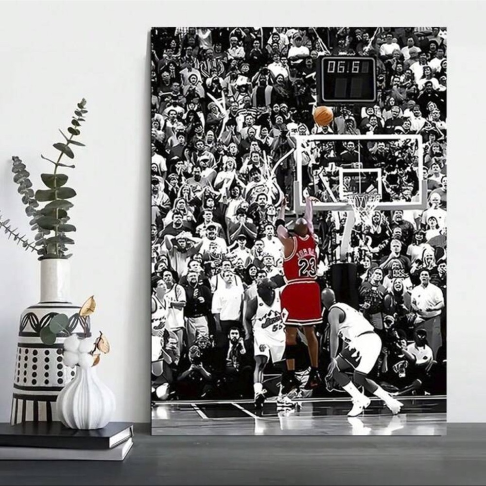 Michael Jordan Basketball Wall Art (MULTIPLE SIZES AVAILABLE)